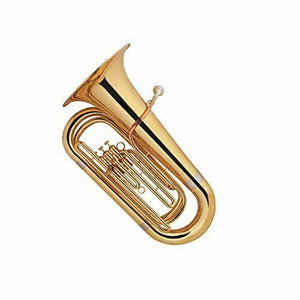 Baritone Horn Outfit B Flat Bb Key Brass Instrument With Case